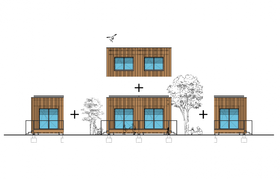 Das VIVERO Modulhaus: COMBO